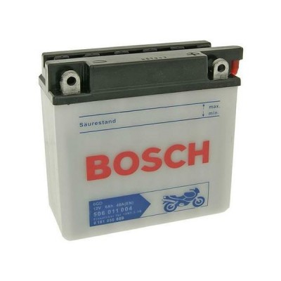Мотоциклетный аккумулятор Bosch 0092M4F190 12V 6AH 40A 136x61x131mm