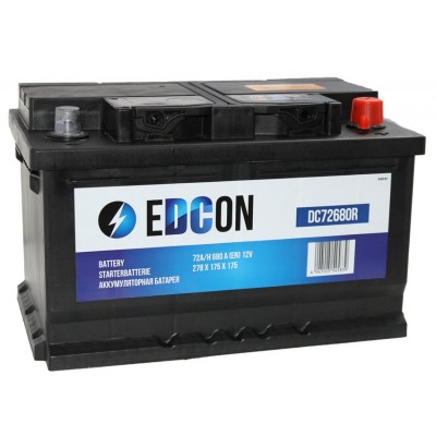 Аккумулятор EDCON DC72680R 72Ah 680A