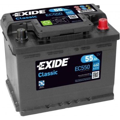 Аккумулятор для автомобиля EXIDE Classic EC550