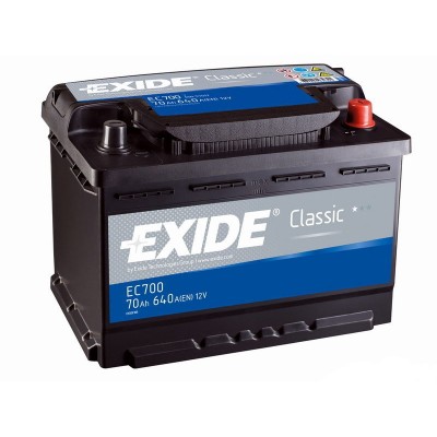Аккумулятор EXIDEClassic EC700 70Ah 640A