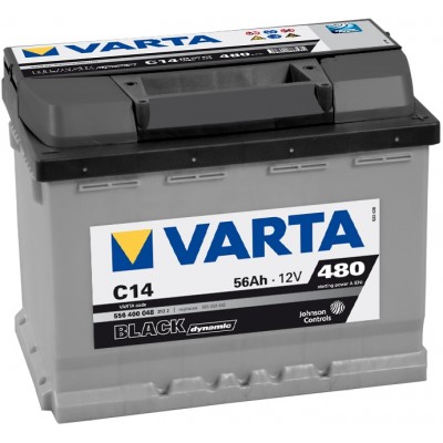 Аккумулятор для автомобиля Varta 556 400 048 Black Dynamic 56Ah 480A
