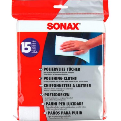 Салфетки для полировки SONAX 422200 15шт