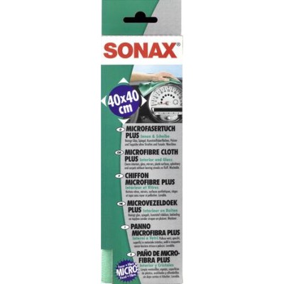 Салфетка из микроволокна для салона и стекла SONAX 416 500
