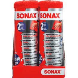 Салфетки из микрофибры для полировки кузова SONAX 416241 2шт