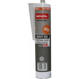 Полиуретановый герметик серый Novol GRAVIT 630 окрашиваемый 0,3л