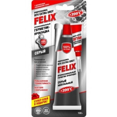 Герметик-прокладка FELIX 100гр серый