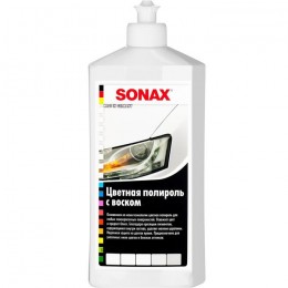 Белая полироль с воском Nano Pro SONAX 296000 500мл