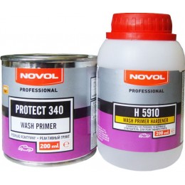 Реактивный грунт Novol PROTECT 340 комплект 0,2+0,2л