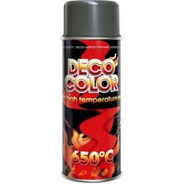 Термостойкая краска Deco Color HIGH TEMPERATURE (антрацит) 400мл