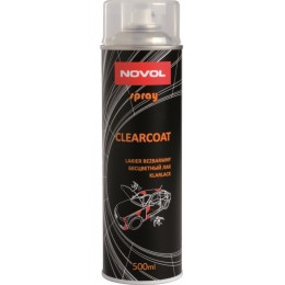 Лак бесцветный Novol Spray Clearcoat 500мл