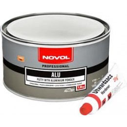 Шпатлевка с алюминиевой пылью Novol ALU 1.8кг