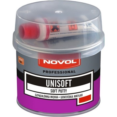 Шпатлёвка мягкая Novol UNISOFT 0,5кг