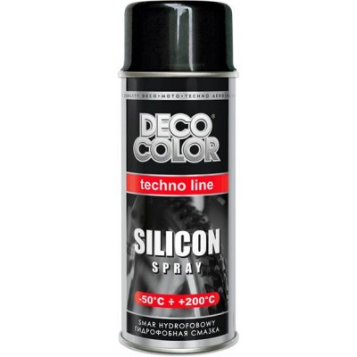 Силиконовая смазка Deco Color SILICON SPRAY 400мл