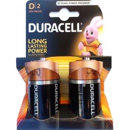 Алкалиновые батарейки Duracell D 1.5v LR20 2шт