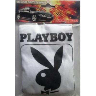 Чехлы на подголовники с логотипом Playboy 2шт