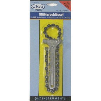 Ключ для масляного фильтра с цепочкой ALCA 441000