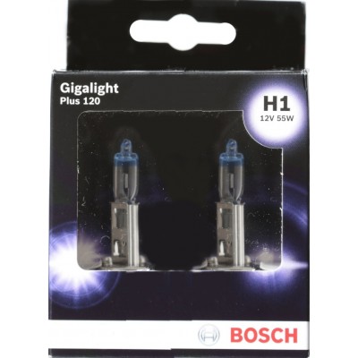 Комплект ламп галогенных Bosch 1987301105 Gigalight Plus 120 H1 2шт
