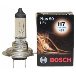 Лампа галогеновая Bosch 1987302079 Plus 50 H7