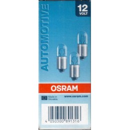 Комплект автомобильных ламп Osram 3886X-10 6W BA9s 10шт.