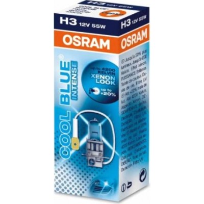 Osram 64151CBI лампа галогенная H3 COOL BLUE INTENSE
