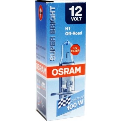 Osram 64152 лампа галогенная H1 Super Bright 100W