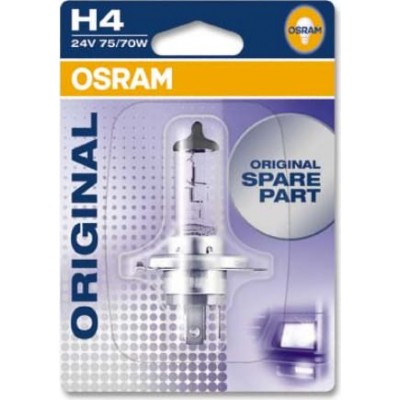 Osram 64196-01B галогенная лампа для грузовых авто H4 24V