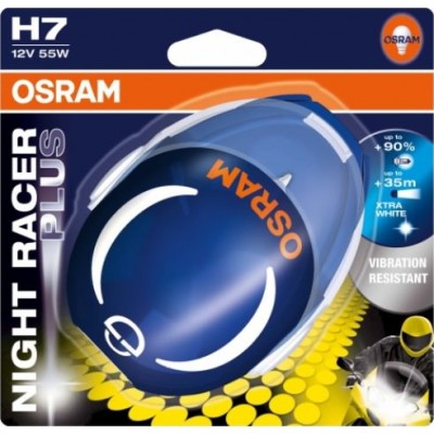 Osram 64210NRP мотолампа галогенная H7 12V NIGHT RACER PLUS