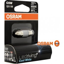OSRAM 6498CW-01B 12V C5W лампа светодиодная 6000K