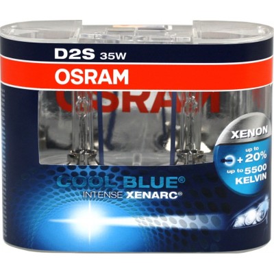 Комплект ксеноновых ламп Osram XENARC 66240CBI-Box COOL BLUE INTENSE 2шт