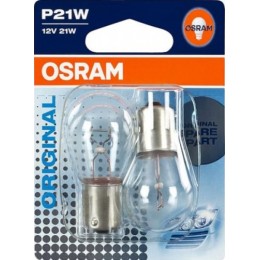 Osram 7506-02B P21W комплект автоламп 12V 2шт.