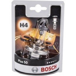 Лампа галогеновая Bosch 1987301040 Plus 50 H4