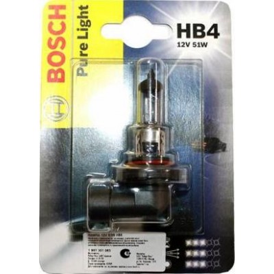 Лампа галогеновая Bosch 1987301063 Pure Light HB4
