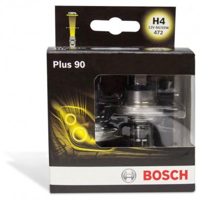 Комплект автоламп Bosch 1987301074 Plus 90 H4 2шт