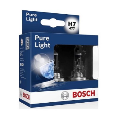 Лампа галогеновая Bosch 1987301406 Pure Light H7 12V