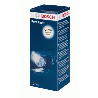 Комплект автоламп Bosch 1987302202 P21/5W Pure Light 10шт
