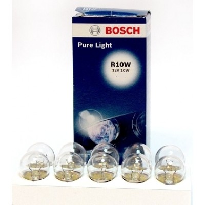 Комплект автоламп Bosch 1987302203 R10W Pure Light 10шт