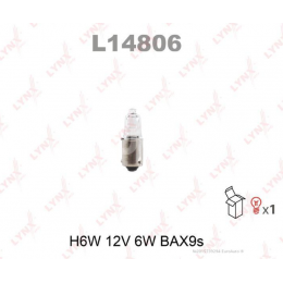 Lynx L14806 H6W комплект автоламп 12V 10шт