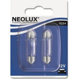 Neolux N264-02B C10W комплект автоламп 12V 2шт.