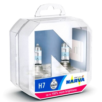 Комплект ламп галогенных NARVA 48071 H7 Range Power 150