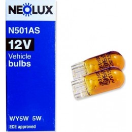 Комплект автоламп Neolux N501A WY5W 12V 10шт.