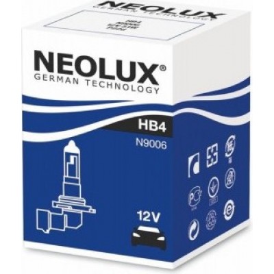 Лампа галогеновая Neolux N9006 HB4 12V
