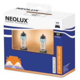 Комплект ламп галогенных Neolux N499EL1-2SCB H7 Extra Light +130% 2шт