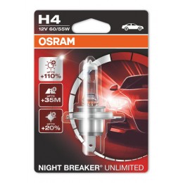 Osram 64193NBU-01B лампа галогенная H4 12V NIGHT BREAKER UNLIMITED