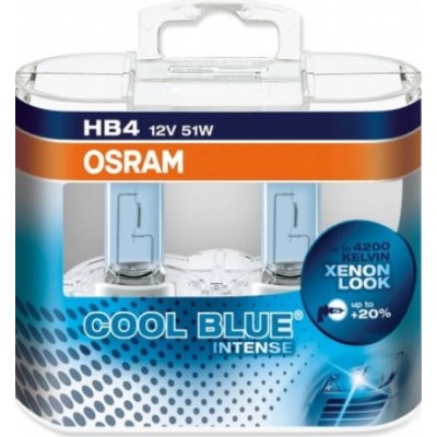 Комплект ламп галогенных Osram 9006CBI-Box HB4 12V COOL BLUE INTENSE 2шт