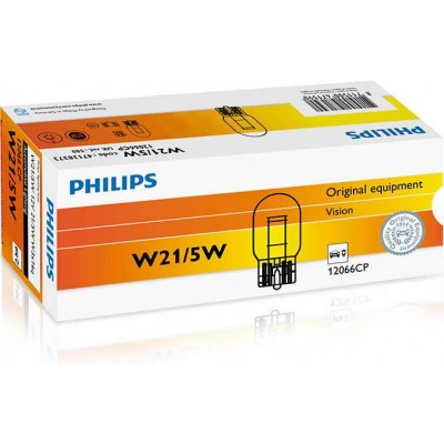 Комплект автоламп Philips 12066CP-10 W21/5W 12V 10шт