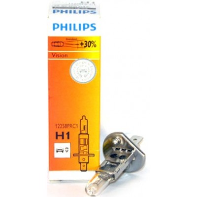 Автолампа PHILIPS 12258PRC1 H1 12V-55W (P14,5s) +30%