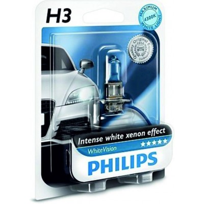Галогенная лампа Philips 12336WHVB1 H3 WhiteVision