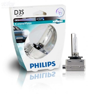 PHILIPS 42403VIS1 газоразрядная лампа D3S 35W PK32D-5