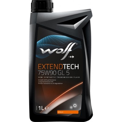 Трансмиссионное масло WOLF EXTENDTECH 75W90 GL 5 1л