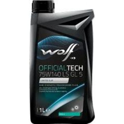 Трансмиссионное масло WOLF OFFICIALTECH 75W140 LS GL 5 1л